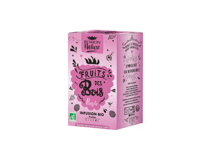 Infusion plaisir Fruits des Bois bio 16 sachets