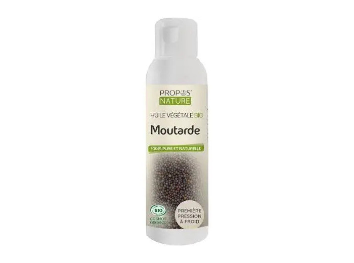 Huile végétale de Moutarde Bio – Propos nature 100ml*