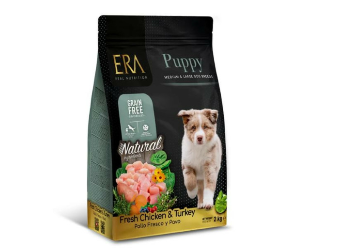 ERA Grain-Free Medium & Maxi Puppy, Poulet & Dinde - 2KG