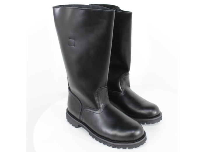 Bottes pompier en cuir