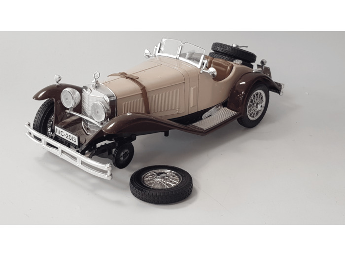 MERCEDES BENZ SSK 1928 BURAGO 1/18 SANS BOITE