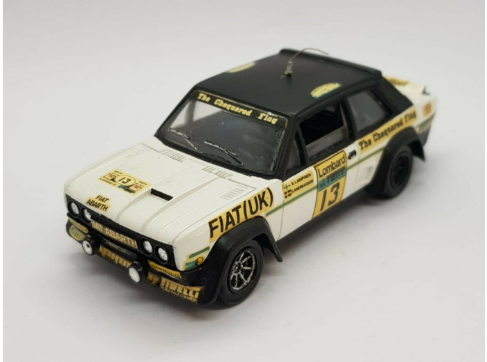 FIAT ABARTH 131 RALLYE 13 LOMBARD 1977 SOLIDO 54 1/43 SANS BOITE