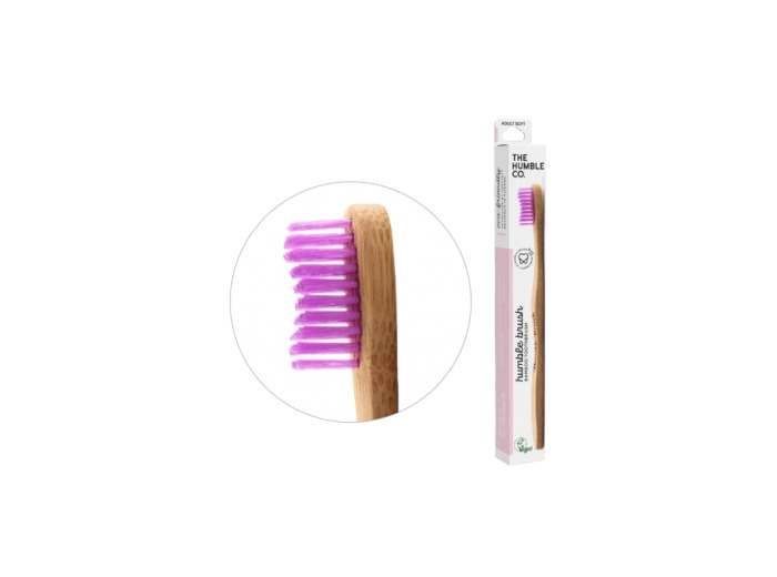 Brosse à dents adultes Pro Hexa Tech rose Soft