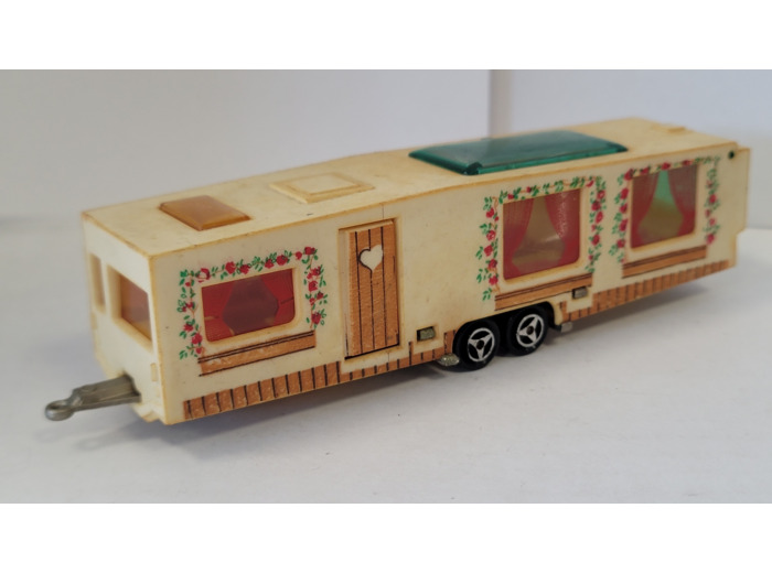 CARAVANE RESIDENTIELLE MAJORETTE 1/100 N°370 MADE IN FRANCE