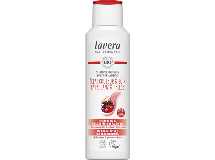 Shampooing eclat couleur et soin 250ml Lavera
