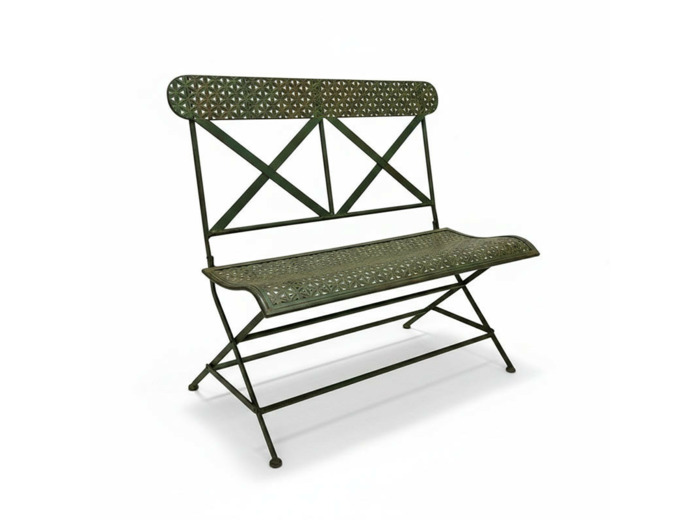 Banc de jardin pliable 102x50x92cm