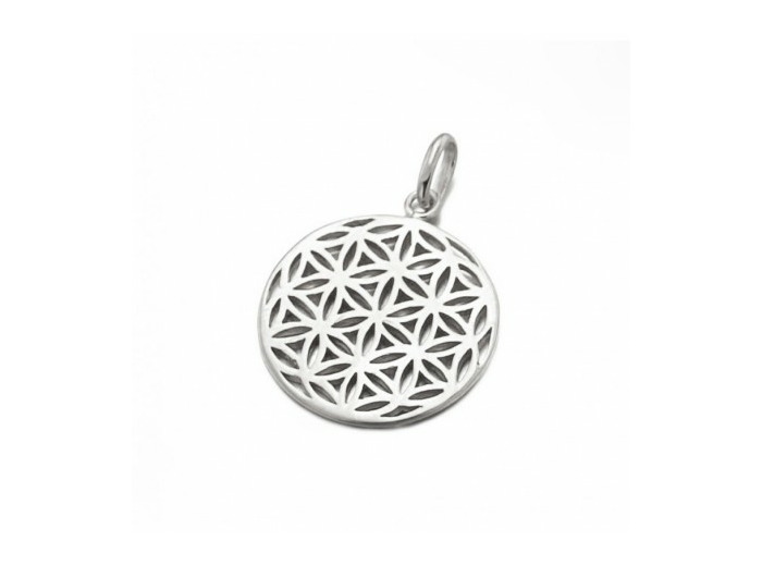 Pendentif en Argent 925- FLEUR DE VIE
