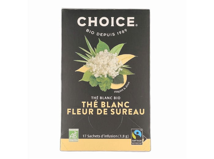 Thé Blanc Fleur de Sureau x17 Bio