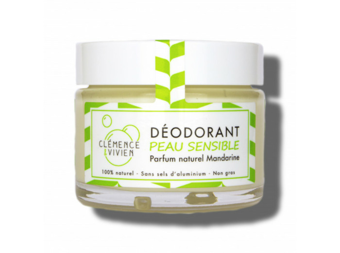 Déodorant crème peau sensible mandarine