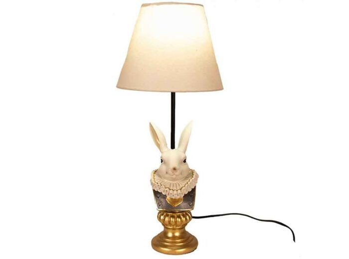 Lampe à poser lapin enchanteur 23x53cm