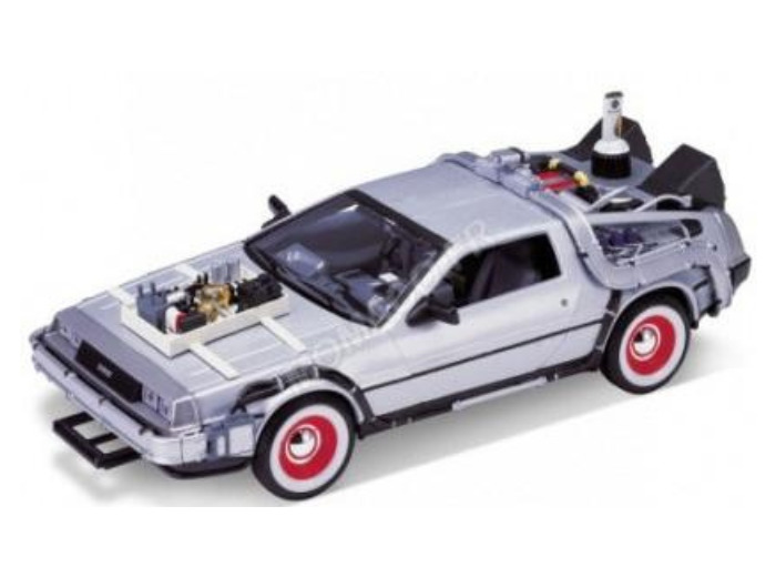 Welly 1/24 - Miniature DELOREAN, Retour Vers Le Futur 3