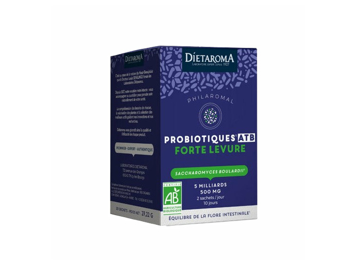 Probiotiques ATB Forte Levure-20 Sachets-Dietaroma