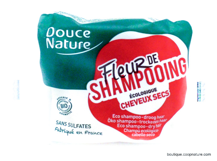 Fleur de Shampooing Ecologique Cheveux Secs Ecocert Bio 85g