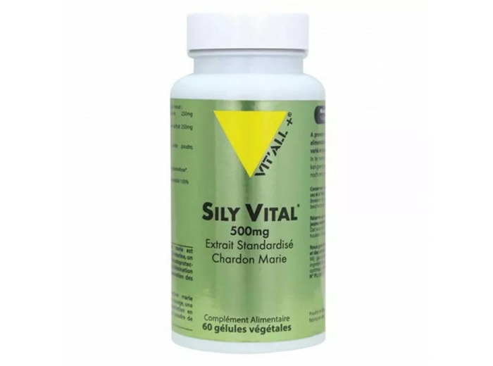 Sily vital-60 gélules végétales de Chardon Marie-Vit'all+