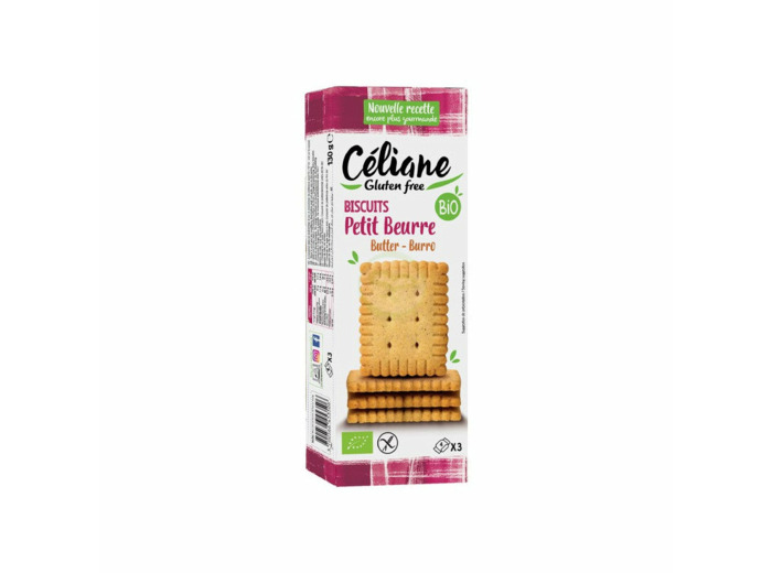 Biscuits Petit Beurre sans gluten-130g-Céliane