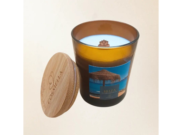 Bougie parfumée rechargeable - Ibiza