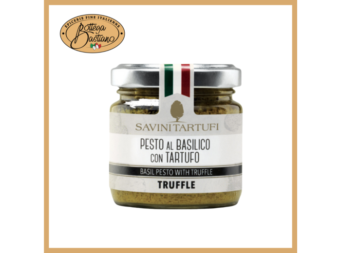 Pesto au basilic à la truffe d'été 90g