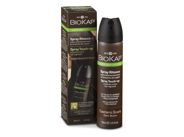 Spray retouche châtain foncé-75ml-Biokap