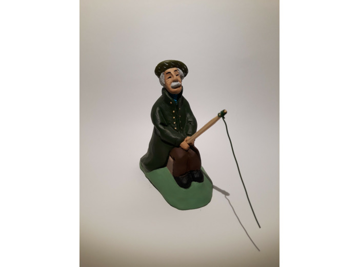 le pêcheur assis