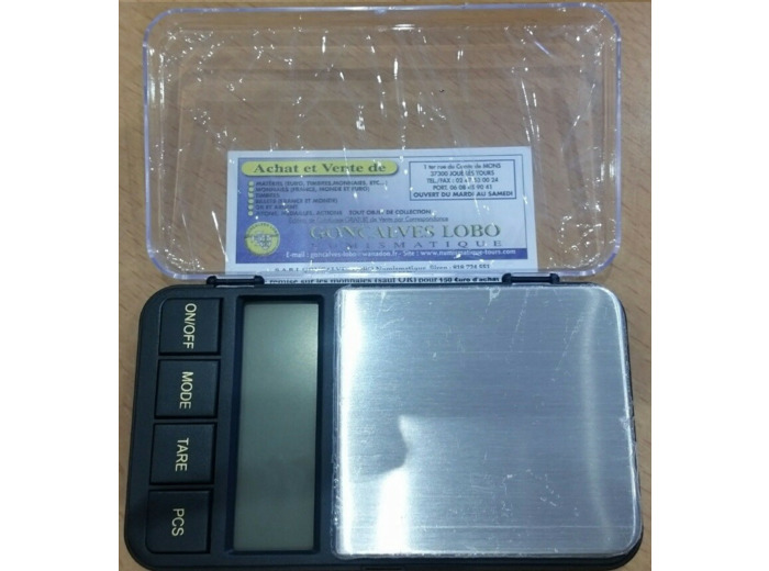 BALANCE ELECTRONIQUE DE POCHE 0,1 à 500 gr