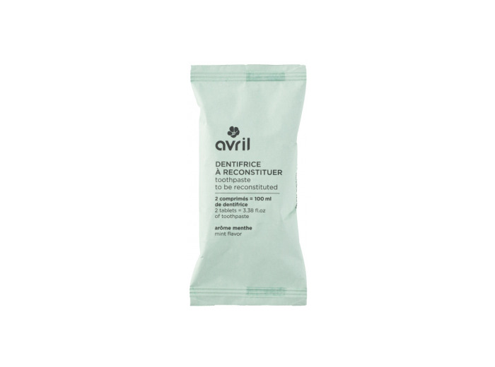 Dentifrice à reconstituer (recharge)