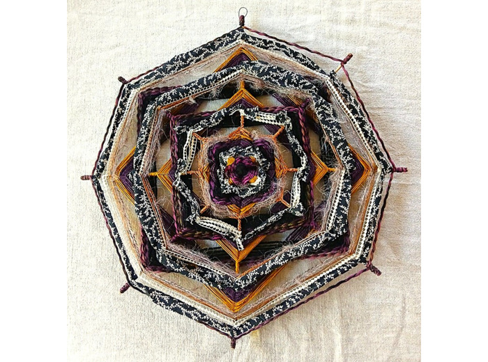 mandala de laine