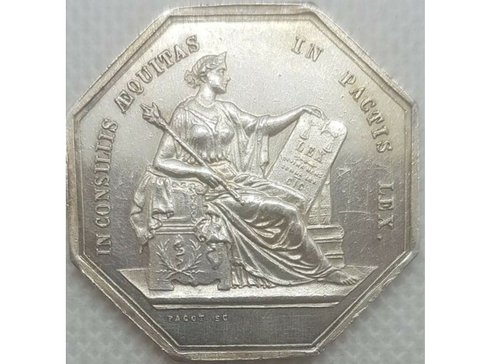 JETON - CHAMBRE DES NOTAIRES ANGERS MAINE ET LOIRE TTB+