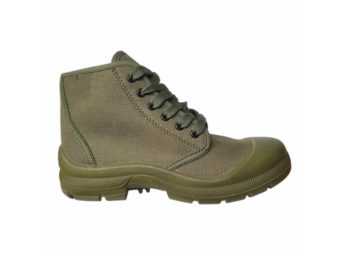 Chaussures en toile kaki pour outdoor et randonnée