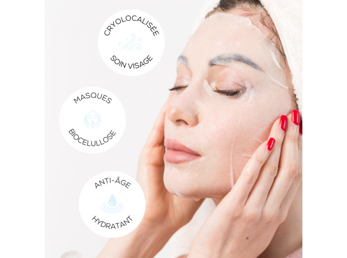 Soin visage en cryolocalisée - pack de 10 soins
