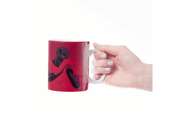 Tasse ou mug boxe/boxing "Le boxeur rouge" - Personnalisable