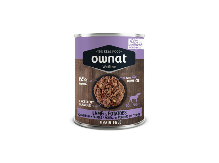 OWNAT WETLINE, Agneau & pommes de terre - 395G