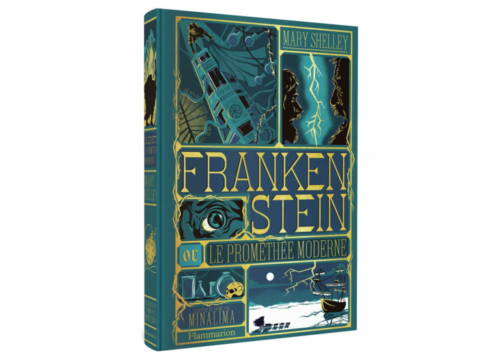 FRANKENSTEIN OU LE PROMETHEE MODERNE - ILLUSTRE ET ANIME PAR MINALIMA