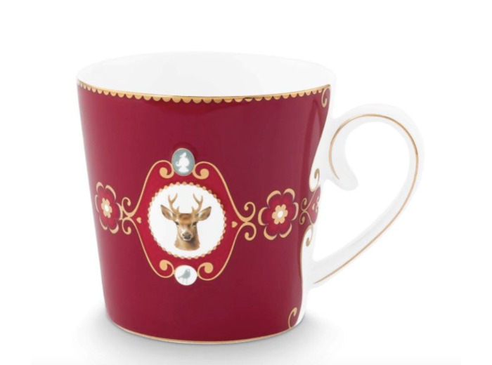 Tasse à thé Médaillon Cerf Pipstudio