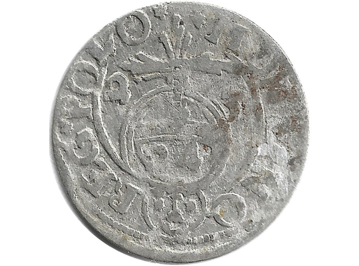 POLOGNE - SIGISMUND III 3 POLKER argent 1623 0gr79 TB+