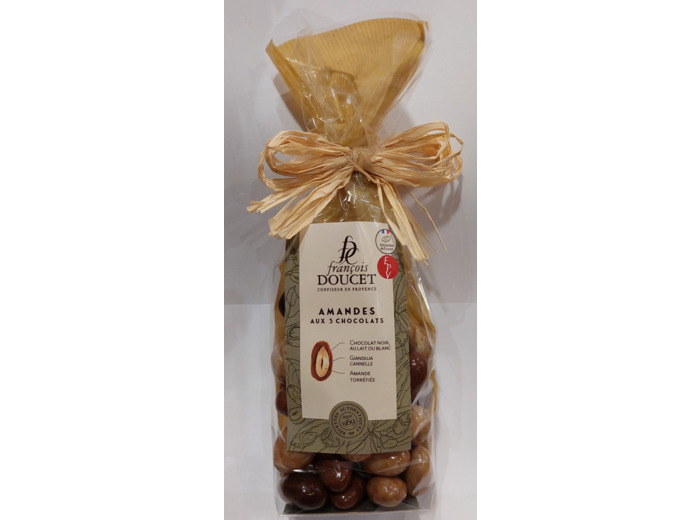 Amandes 3 Chocolats Sachet 160G