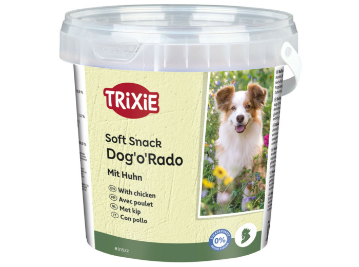 TRIXIE, Soft Snack Dog'o'Rado au poulet - 500g