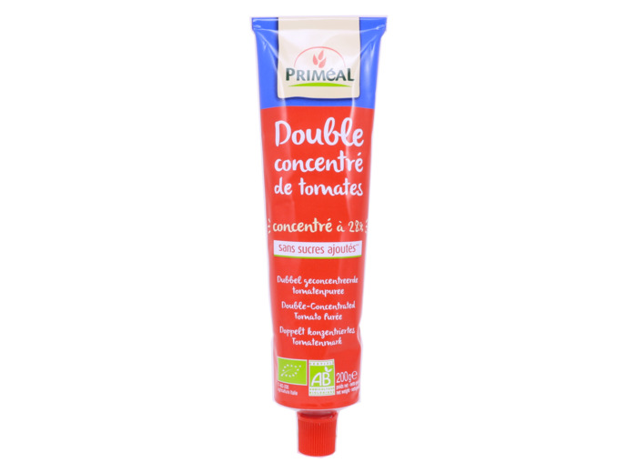 Double Concentré (28%) de Tomates Bio 200g