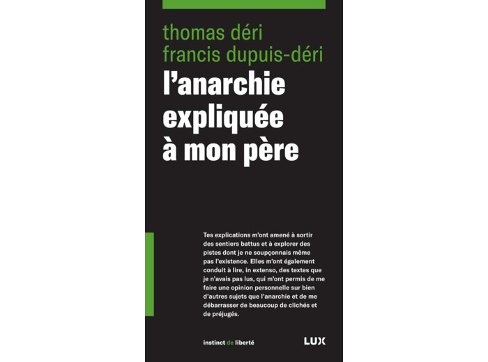 L'ANARCHIE EXPLIQUEE A MON PERE