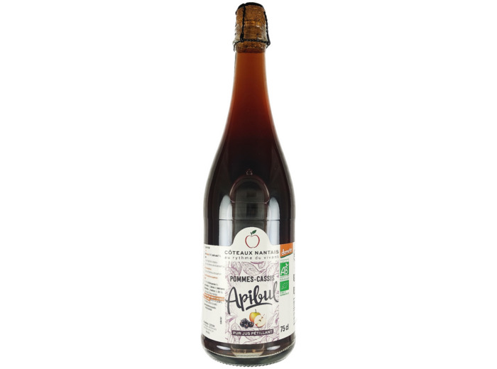 Apibul Pomme Cassis Pétillant Bio 75cl