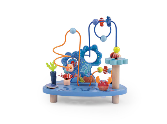 Circuit de perles en bois Moulin Roty