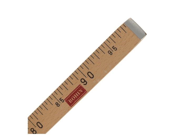 Mètre bois bohin 100cm BOMETRE