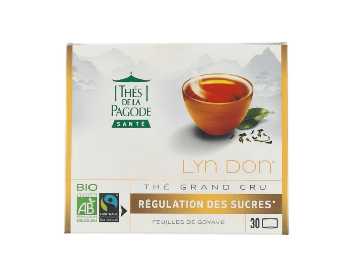 Thé Lyn Don Grand cru Régulation sucres Bio 30 sachets