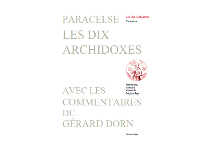 LES DIX ARCHIDOXES 23