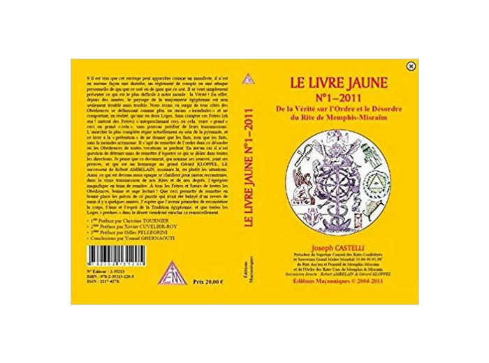 Le Livre Jaune N°01 - 2011