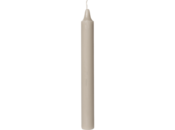 Bougie teintée masse - LIN D2,1 x Ht20cm