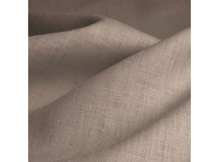 LIN LAVÉ X 3 MÈTRES TAUPE