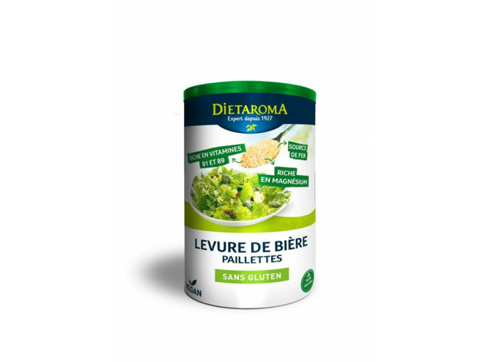 Levure de bière Bio en paillettes-175g-Dietaroma