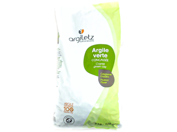 Argile verte concassée 3kg