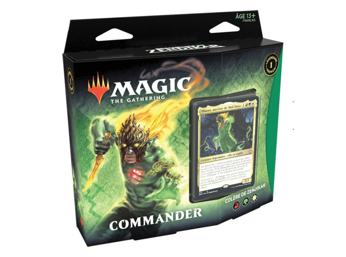 Deck Commander Magic The Gathering - Renaissance de Zendikar (Colère de Zendikar)