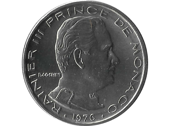 MONACO 1/2 FRANC 1976 FDC